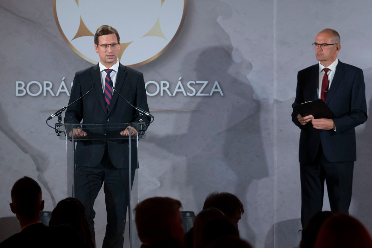 Gulyás Gergely: Magyarország megítélésében a bornak kiemelkedő szerepe van