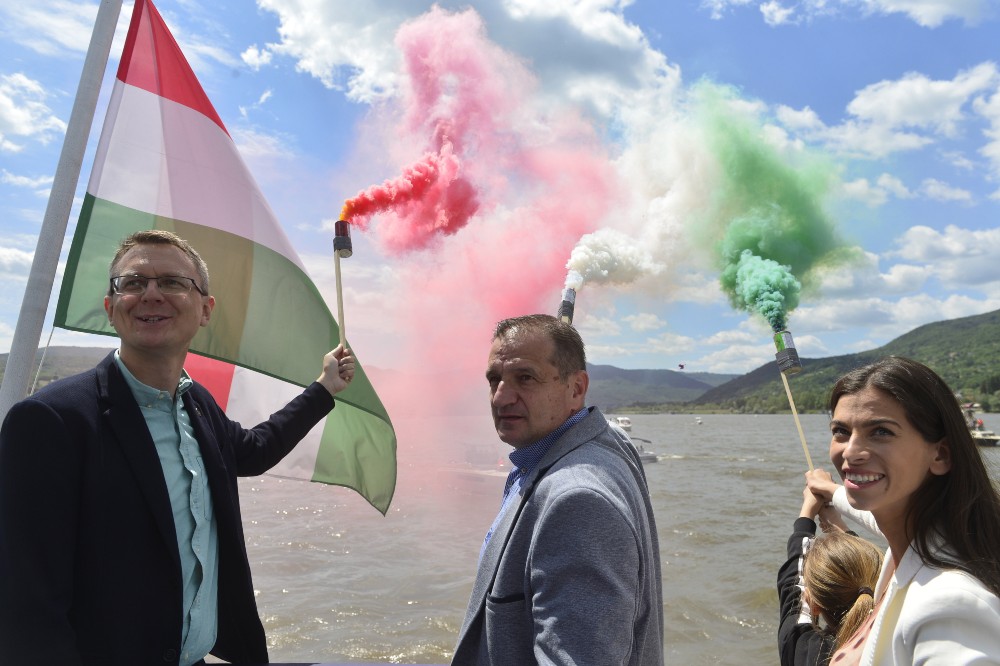 II. Dunakanyari hajós felvonulás