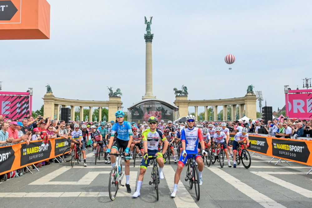 Elrajtolt a Giro d'Italia Budapestről