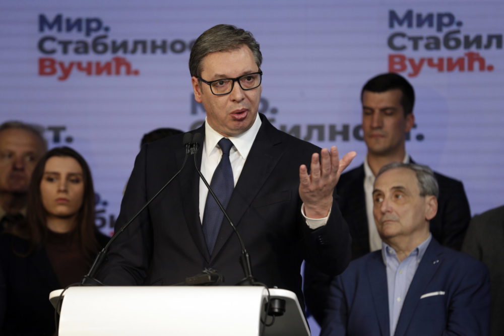 Aleksandar Vucic nyerte a szerbiai elnökválasztást