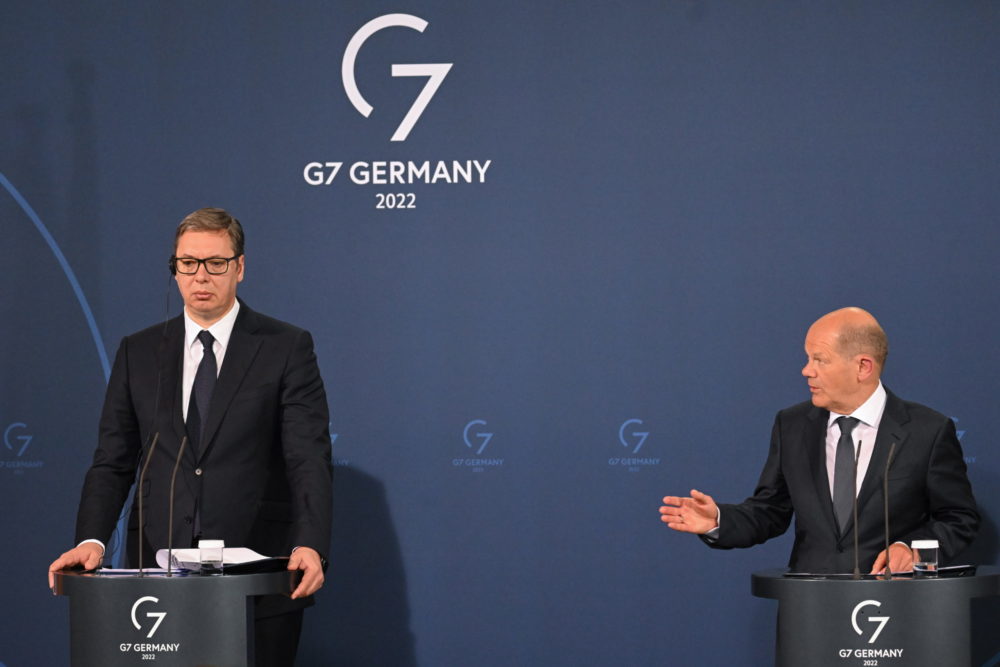 Olaf Scholz: Szerbiának folytatnia kell a reformokat