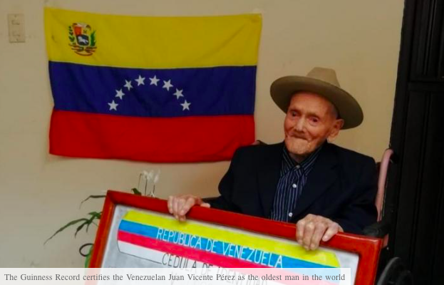 Egy 113 éves venezuelai földműves a legöregebb férfi a világon
