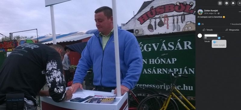 Hitlert éltette a jobbikos jelölt