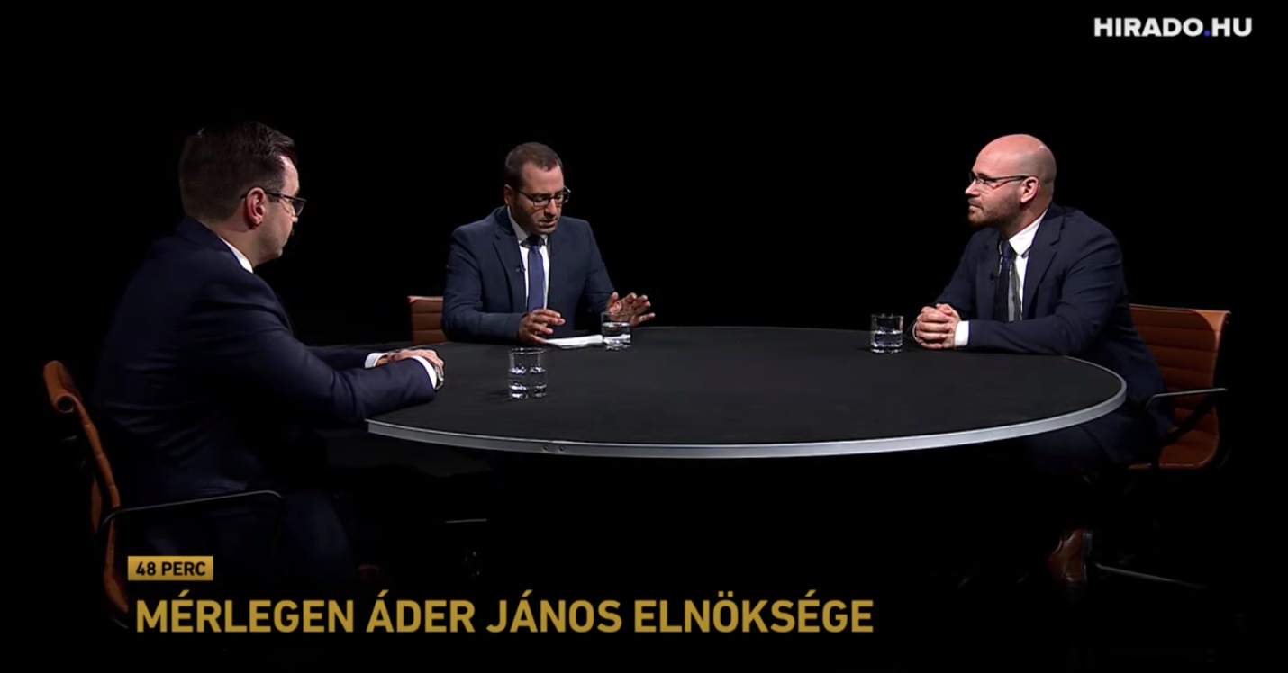 48 perc: Áder János felelősségteljesen látta el feladatát