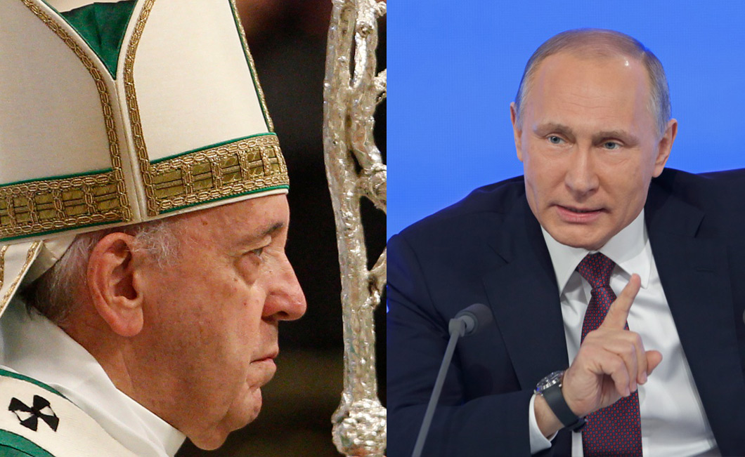 Ferenc pápa moszkvai találkozási lehetőséget kért Putyintól