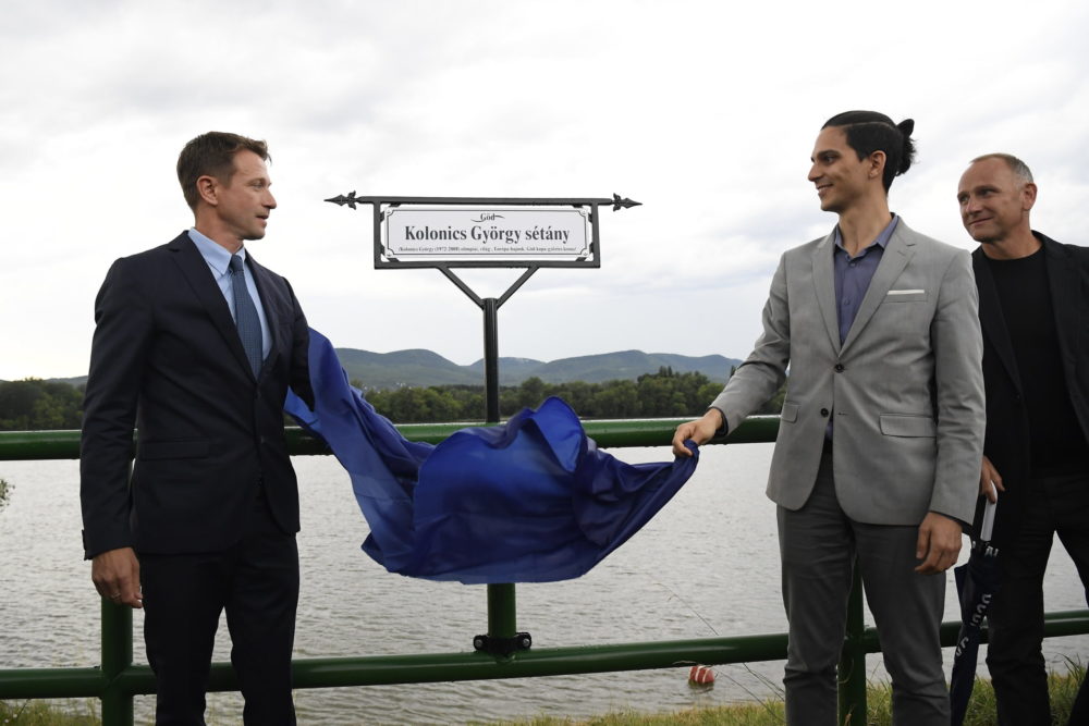 Sétányt neveztek el Kolonics Györgyről Gödön