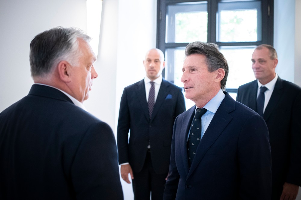Orbán Viktor a Nemzetközi Atlétikai Szövetség elnökét fogadta