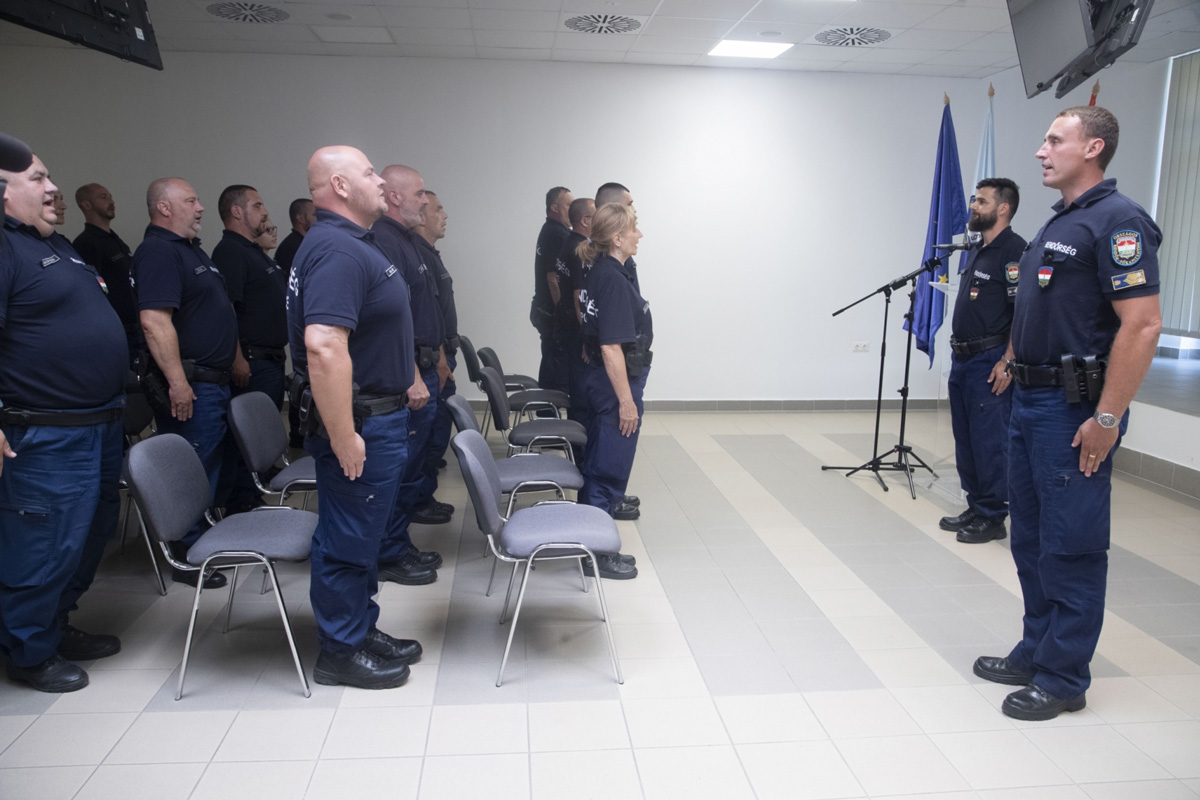 Újabb magyar rendőri egység indul Észak-Macedóniába