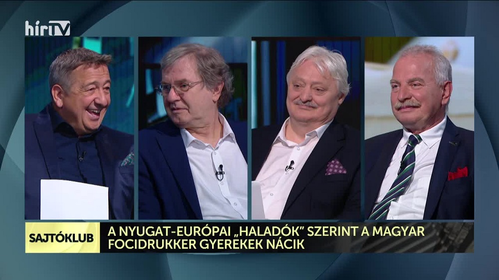 A nyugat-európai haladók szerint a magyar focidrukker gyerekek nácik