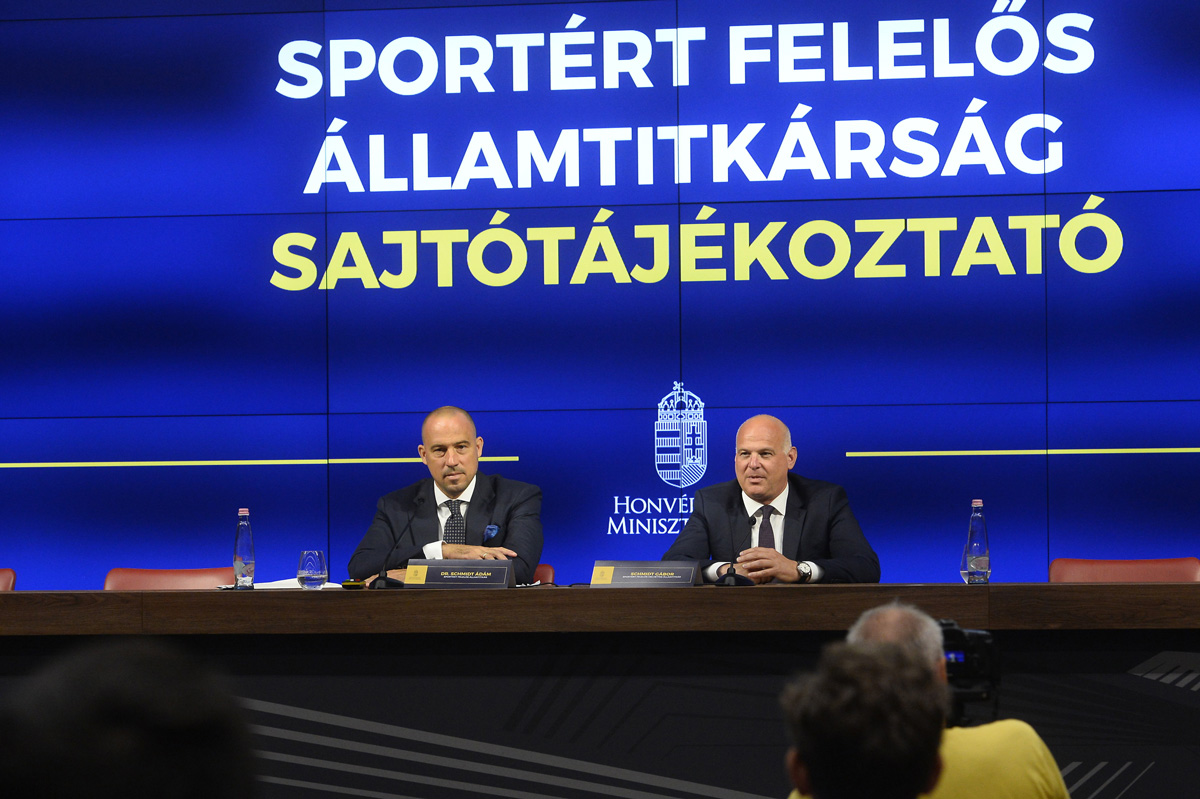 Bemutatkozott a Honvédelmi Minisztérium alá tartozó sportállamtitkárság