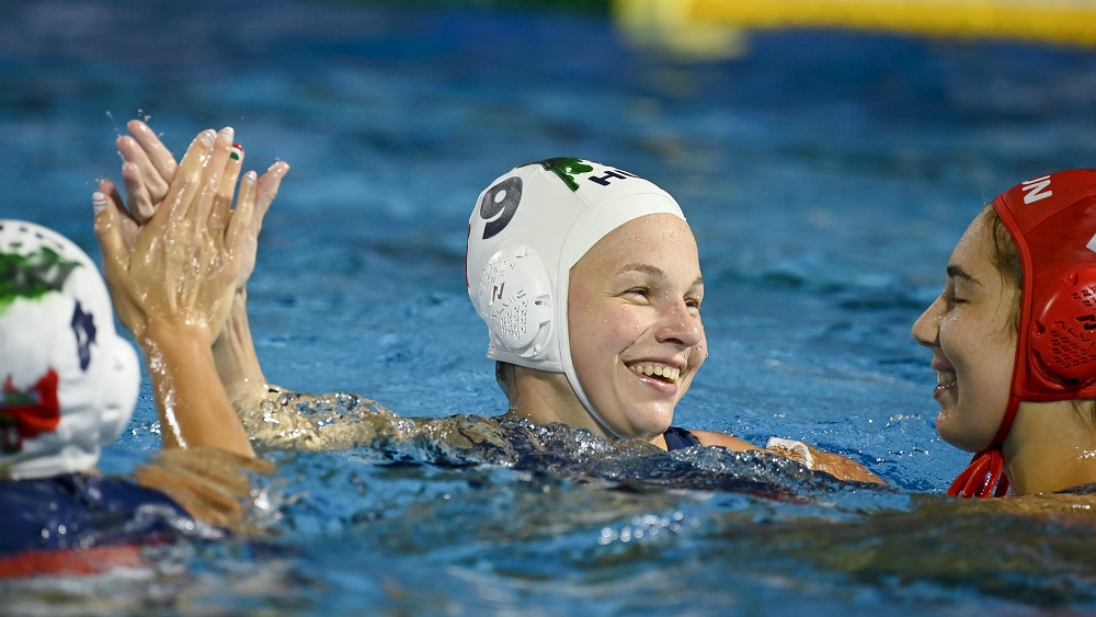 Kanada legyőzésével csoportmásodik a magyar női vízilabda-válogatott