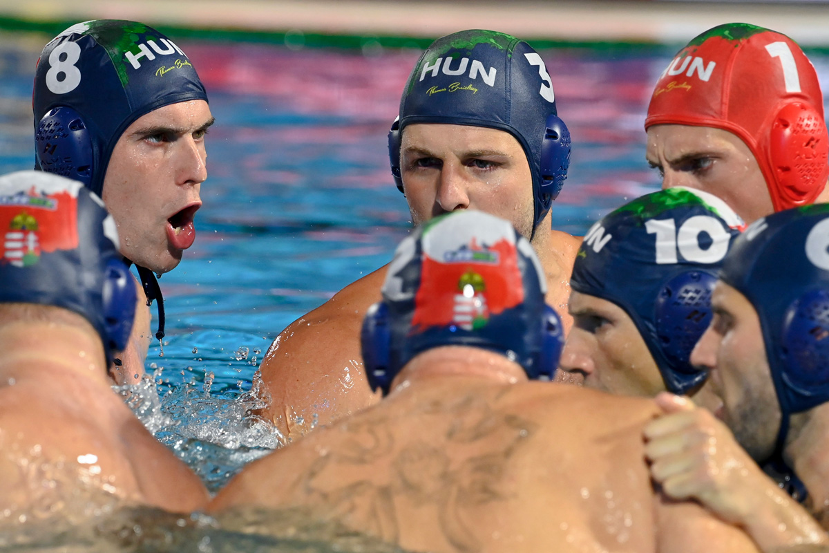 A magyar férfi vízilabda-válogatott legyőzte Montenegrót
