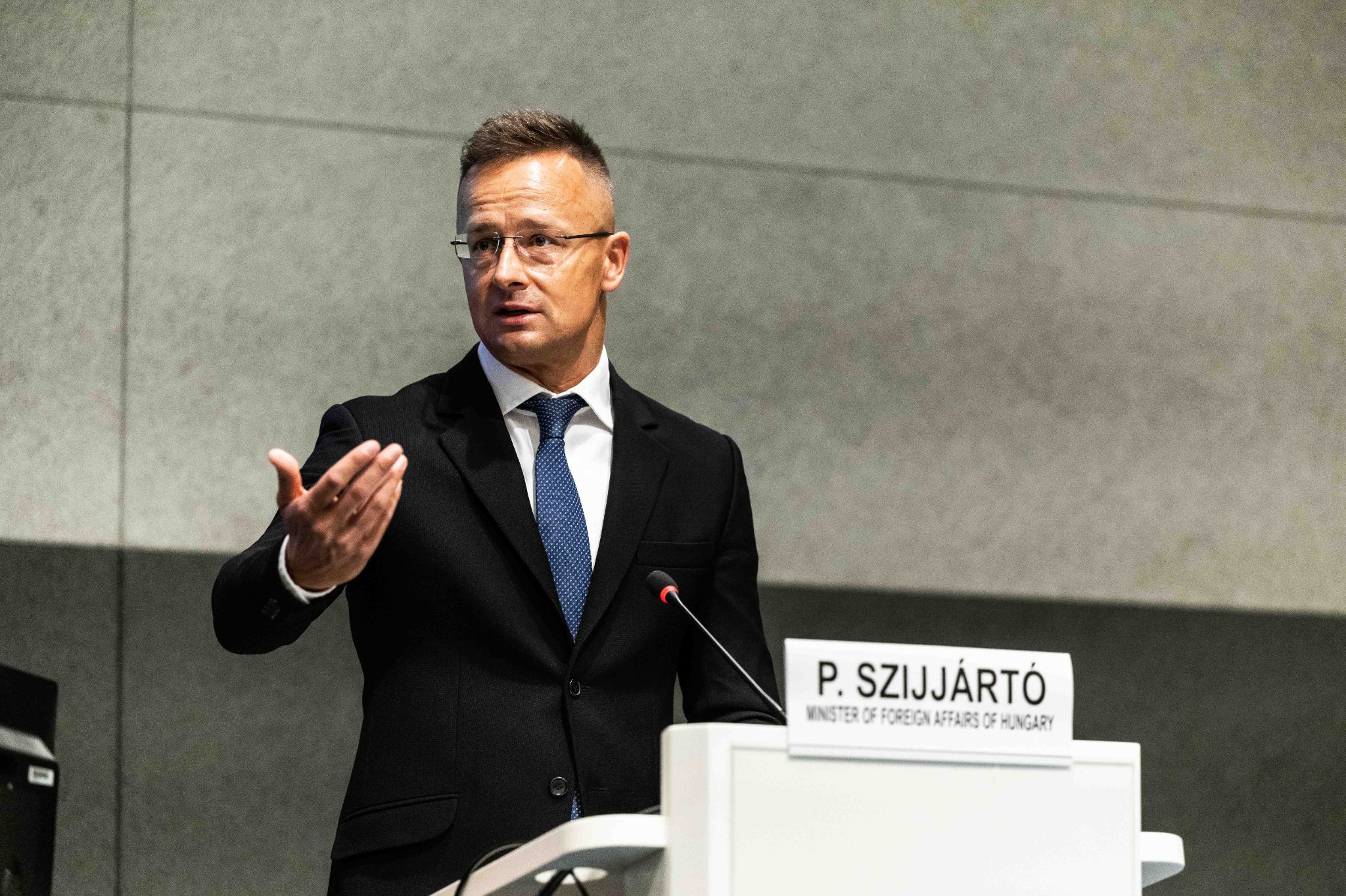 Szijjártó Péter: Magyarország nem tárgyal a gázembargóról