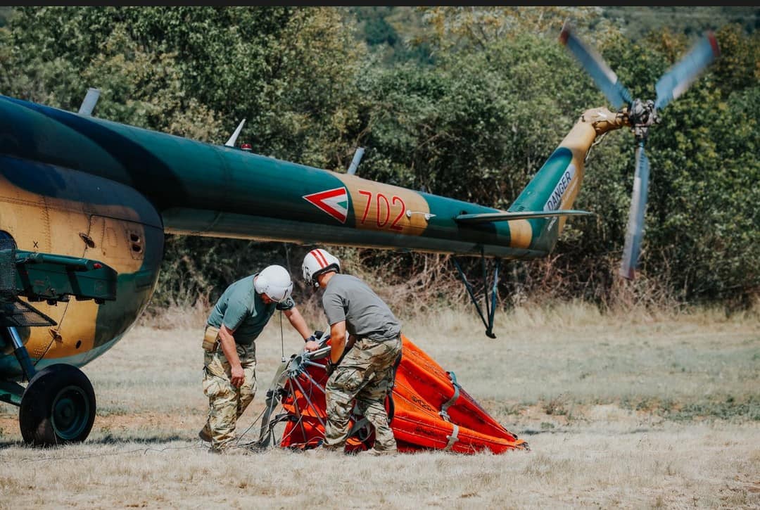 A Magyar Honvédség is segít Szlovéniának a tűzvész elleni harcban
