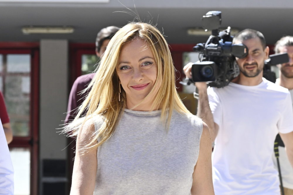 Giorgia Meloni szerint a muszlim fejkendő nem képvisel európai értéket