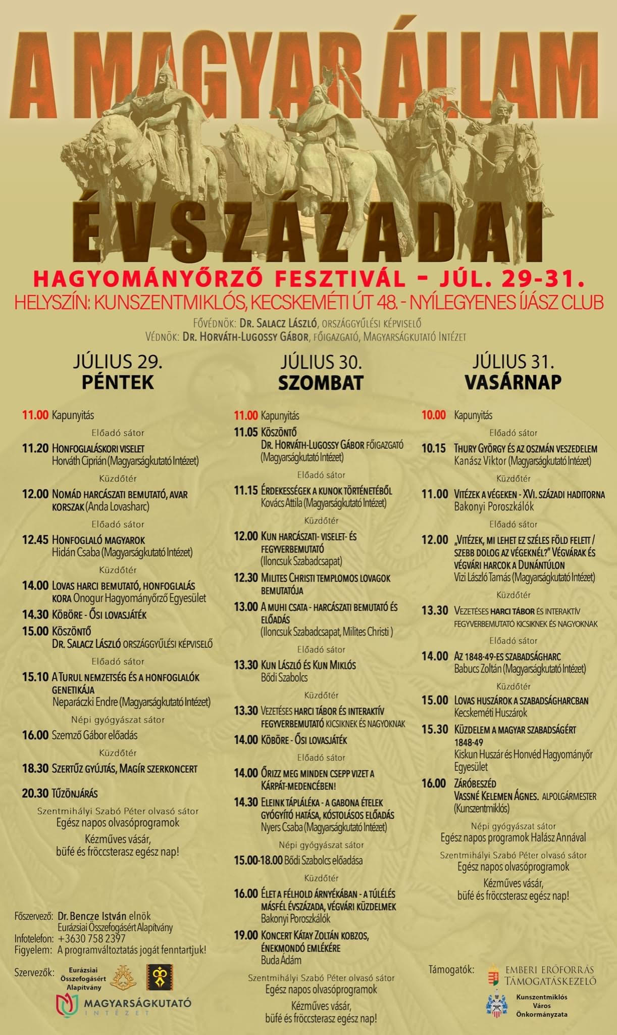 Történelmünk a Kunságban