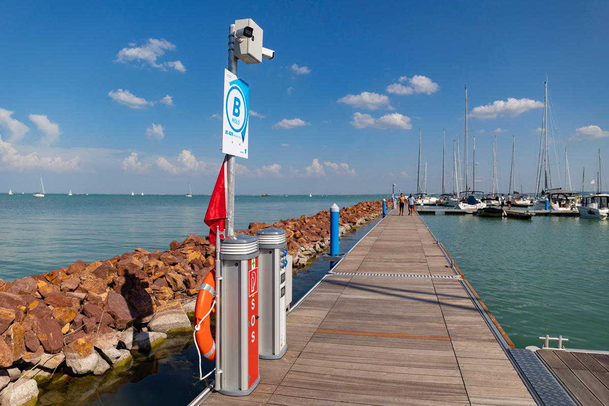 Megnyílt a Balaton legújabb kikötője