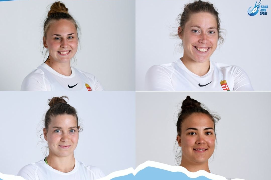 Vb-bronzérmes a női kenunégyes 500 méteren