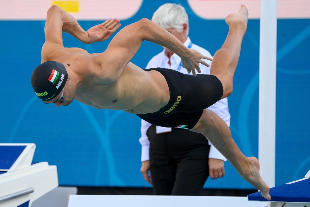 Milák Kristóf Eb-aranyérmes 100 méter pillangón