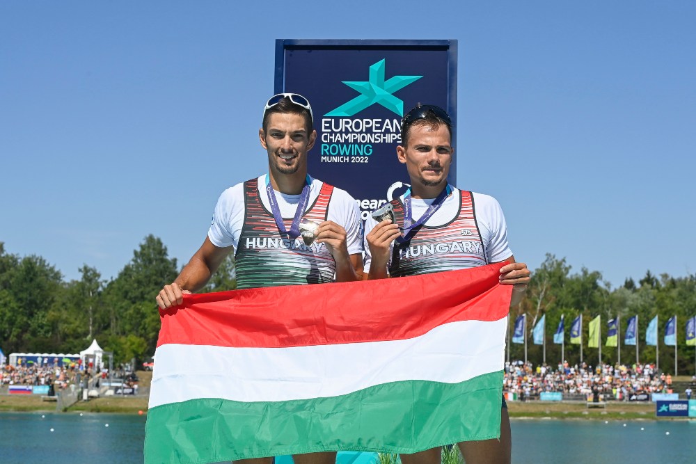 Megvédte Eb-címét a magyar könnyűsúlyú kettes