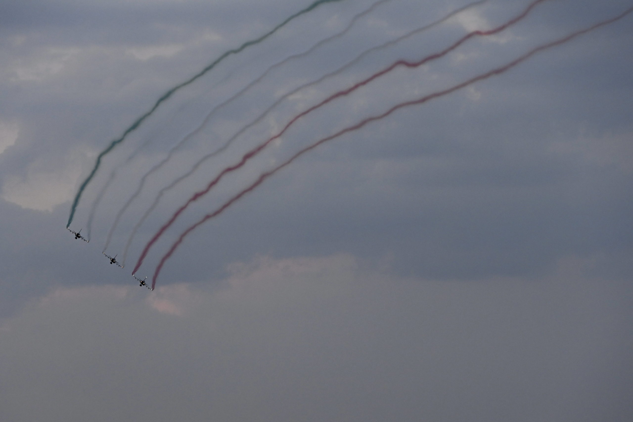 Gripen vadászrepülőgépek a Duna felett
