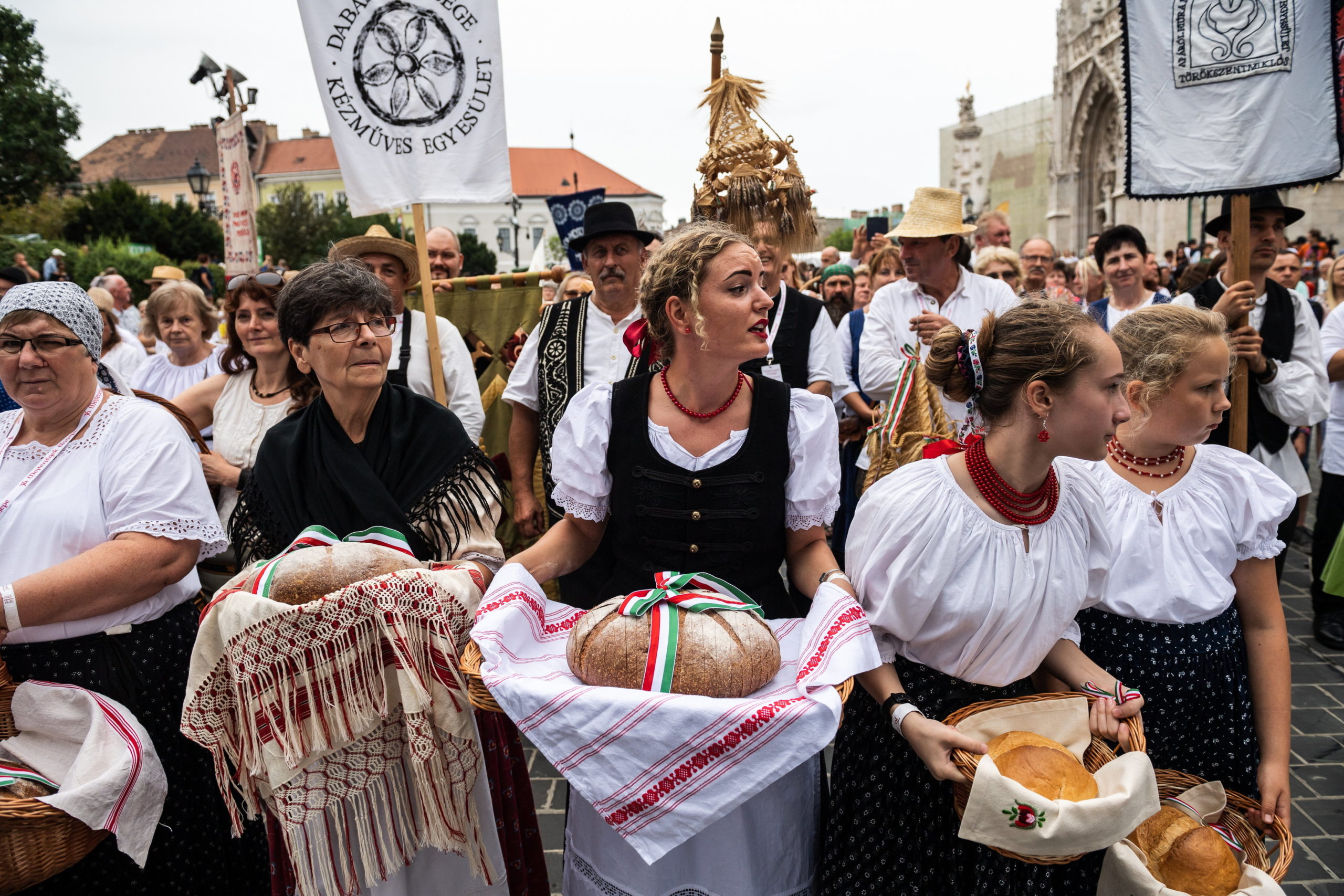 Kenyérszentelés a budai Várban
