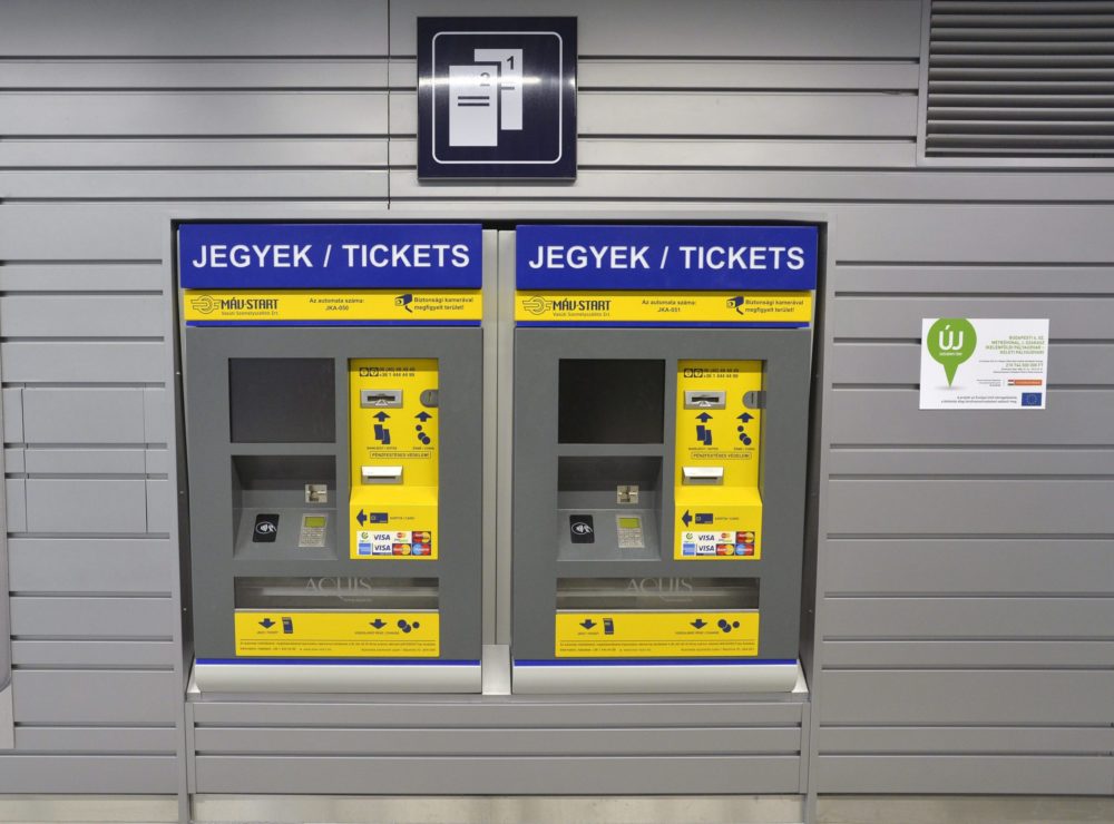 MÁV-Start: az új jegykiadó automaták több mint 80 százaléka már üzemel