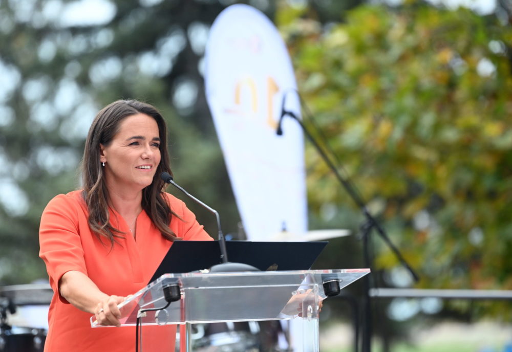 A fővárosi állami ünnepség mellett a koronázóvárosba látogat Novák Katalin