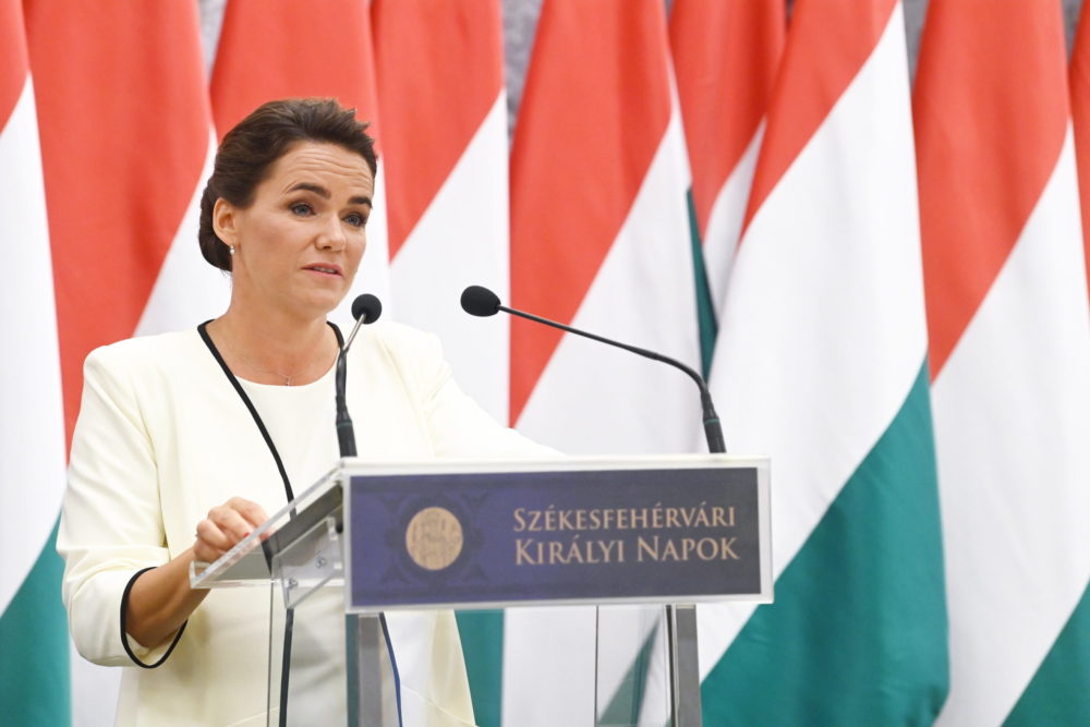 Novák Katalin: Magyarország növelni akarja Európa erejét