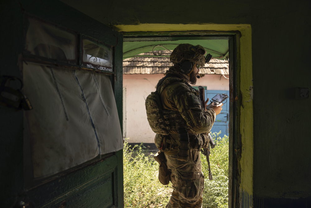 Orosz katonai szóvivő: Ukrán drónt lőttek le a zaporizzsjai atomerőműnél