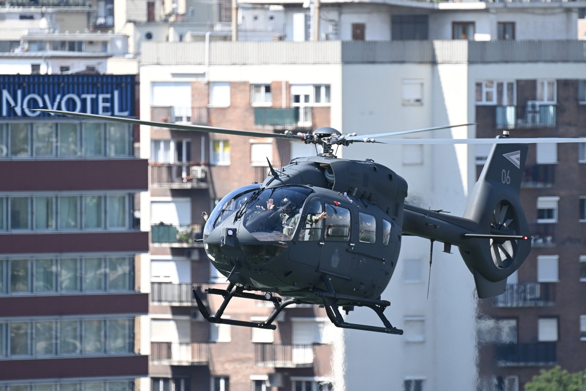 A légi parádé főpróbája