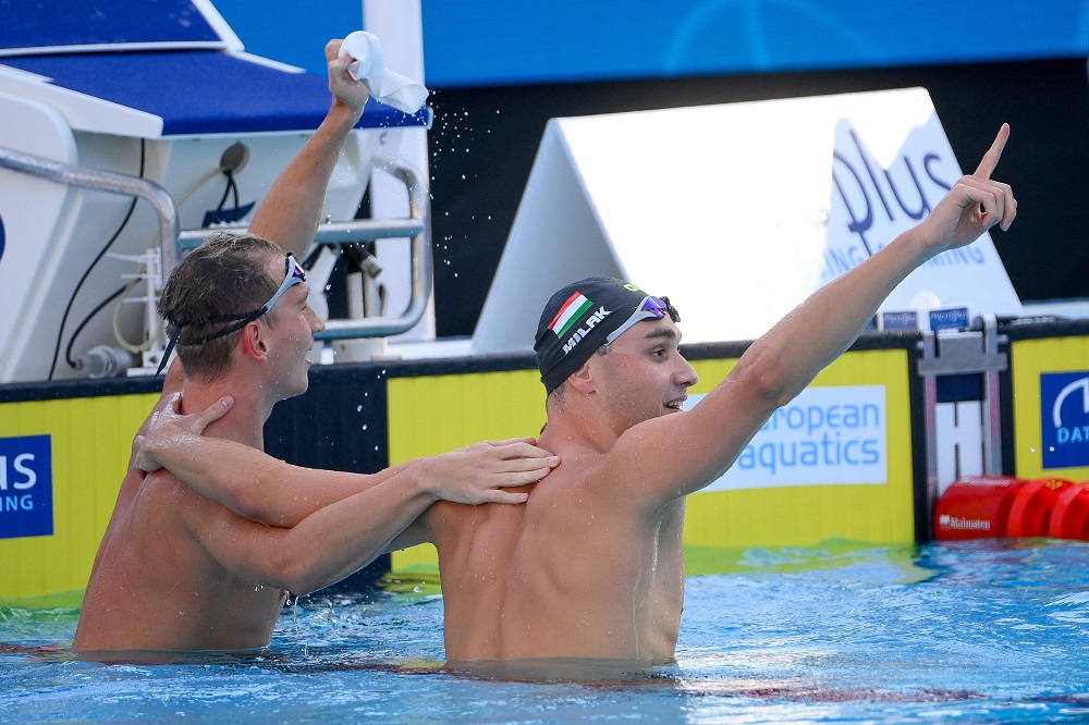 Milák Kristóf arany-, Márton Richárd ezüstérmes!