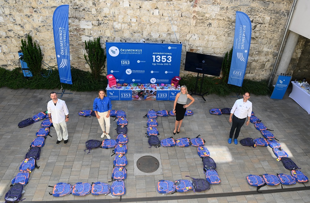 Rászoruló iskolásoknak gyűjt pénzt az Ökumenikus Segélyszervezet