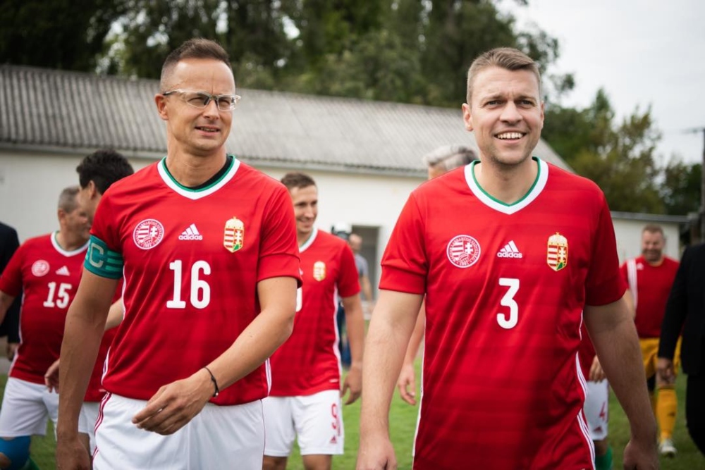 Szijjártó Péter: Újra van magas színvonalú magyar futball