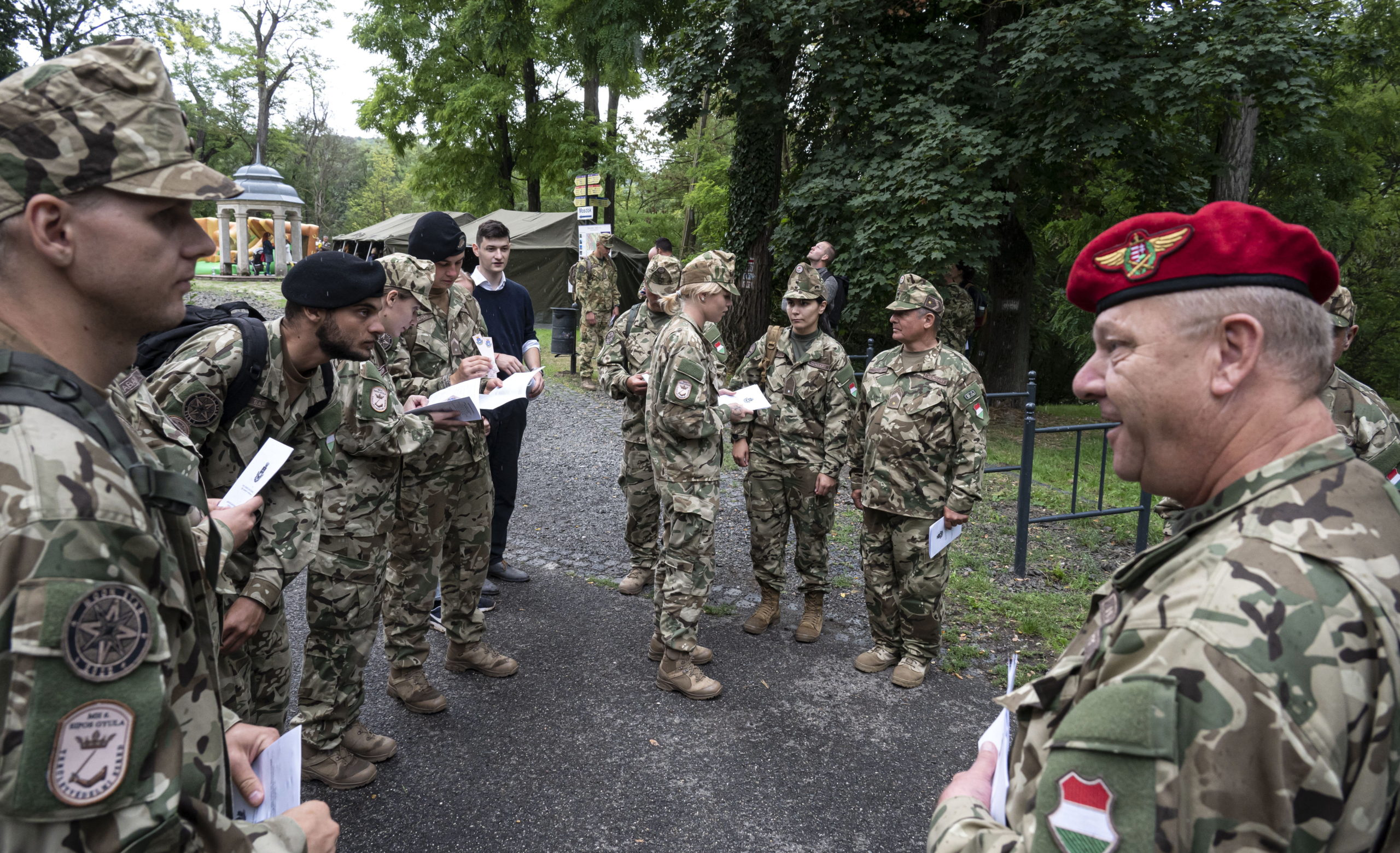 Nemzeti katonai zarándoklatot tartottak Gödöllőn
