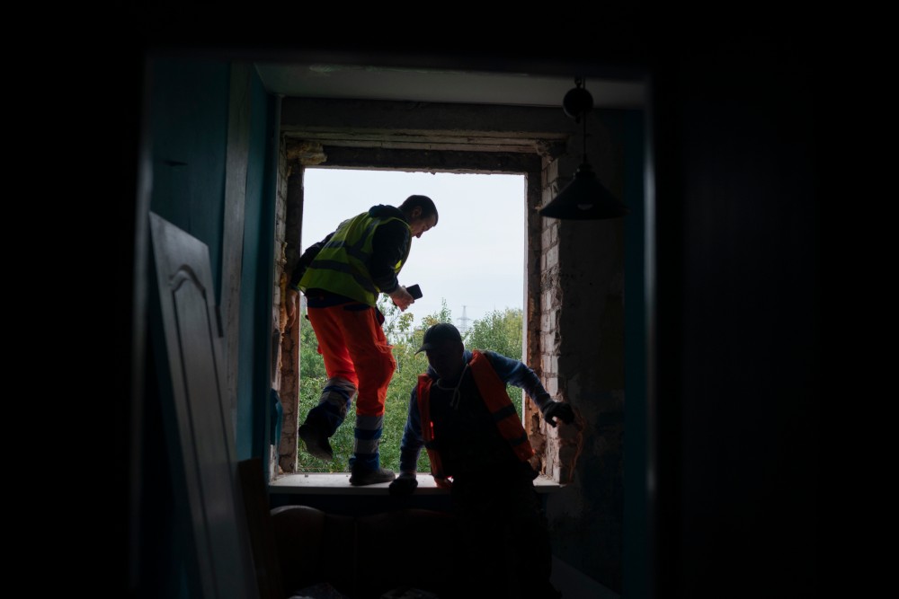 Az orosz erők tüzet nyitottak egy pszichiátriai kórházra