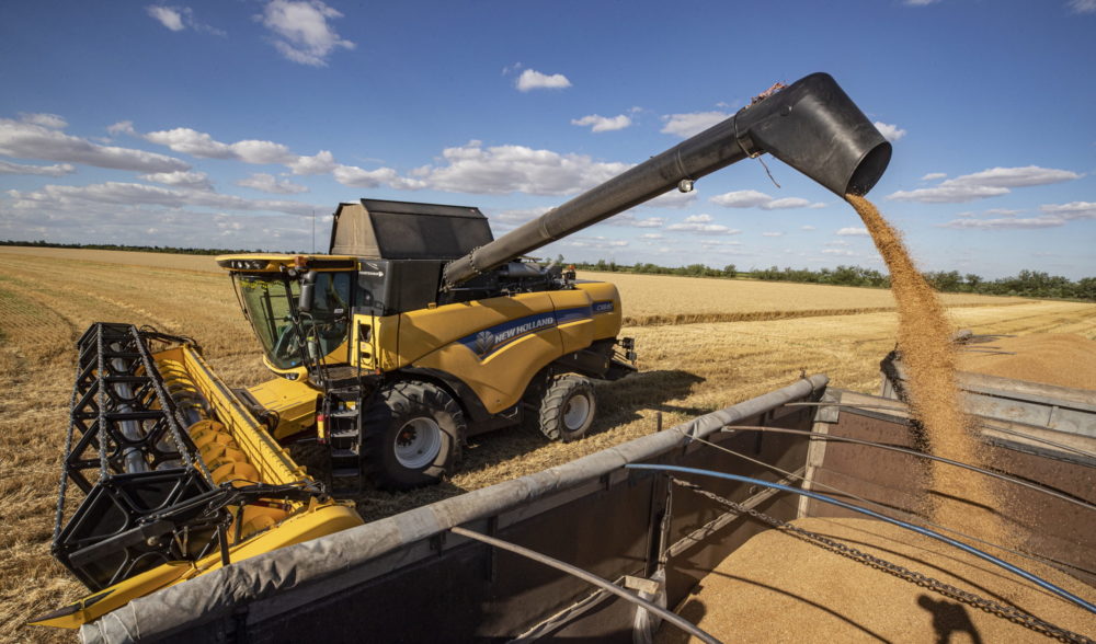 Döcög az ukrán gabonaexport