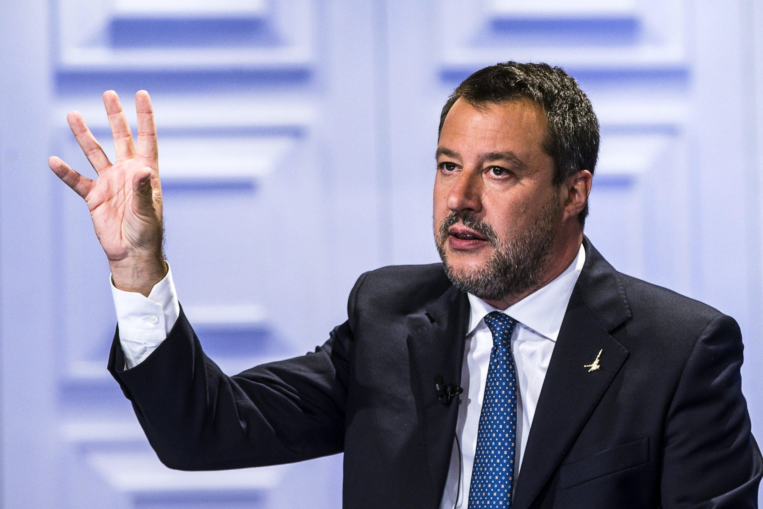 Matteo Salvini utcai tiltakozásra szólította fel a jobboldalt
