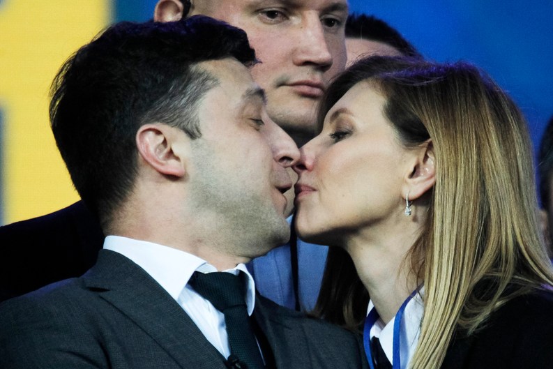 Zelenszkij neje beszólt a briteknek