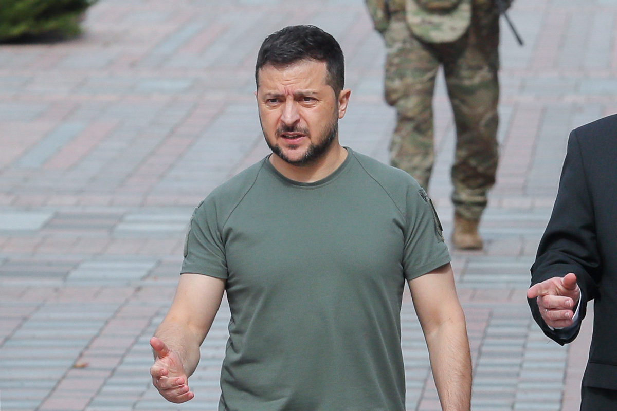 Zelenszkij: Ukrajna az elfoglalt területek visszaszerzéséig harcol