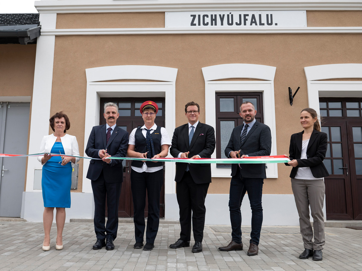 Az életminőség javítását célozzák a vasútállomás-fejlesztések is