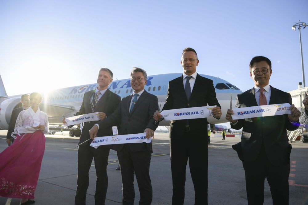 Újabb közvetlen légijárat indul Budapest és Szöul között