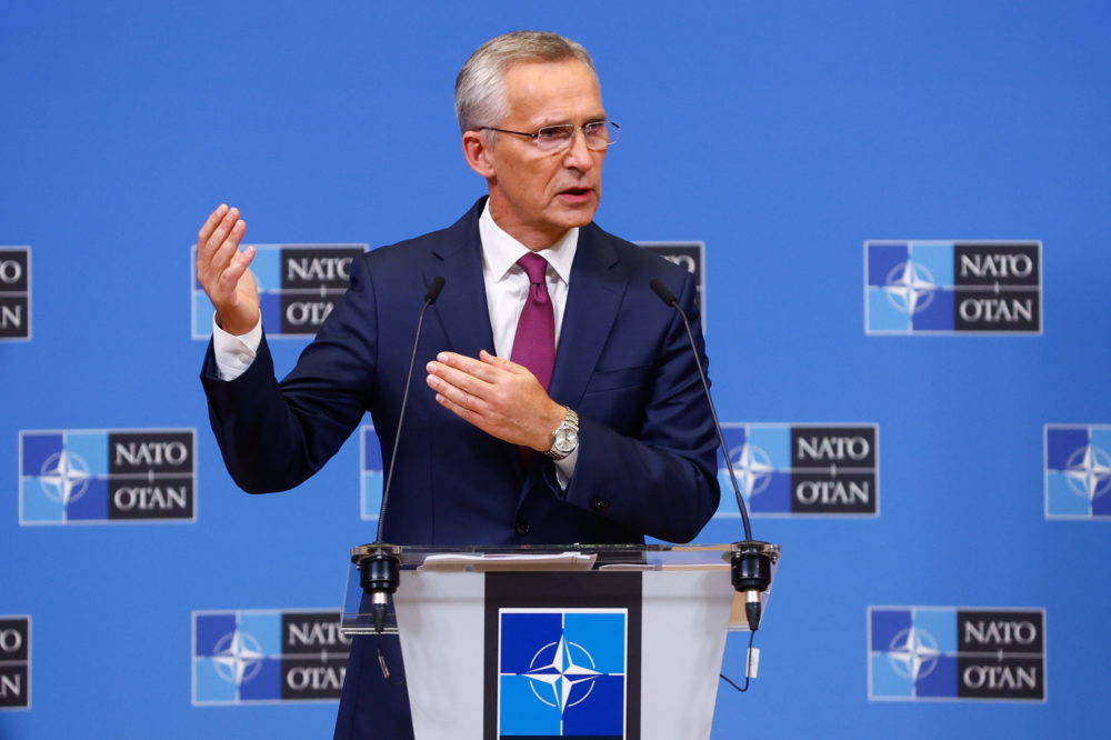 NATO-főtitkár: Nem engedhető meg, hogy Oroszország nyerje a háborút