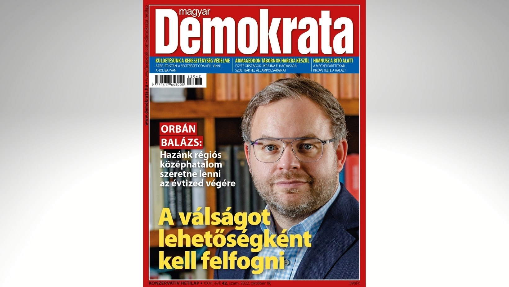 A válságot lehetőségként kell felfogni