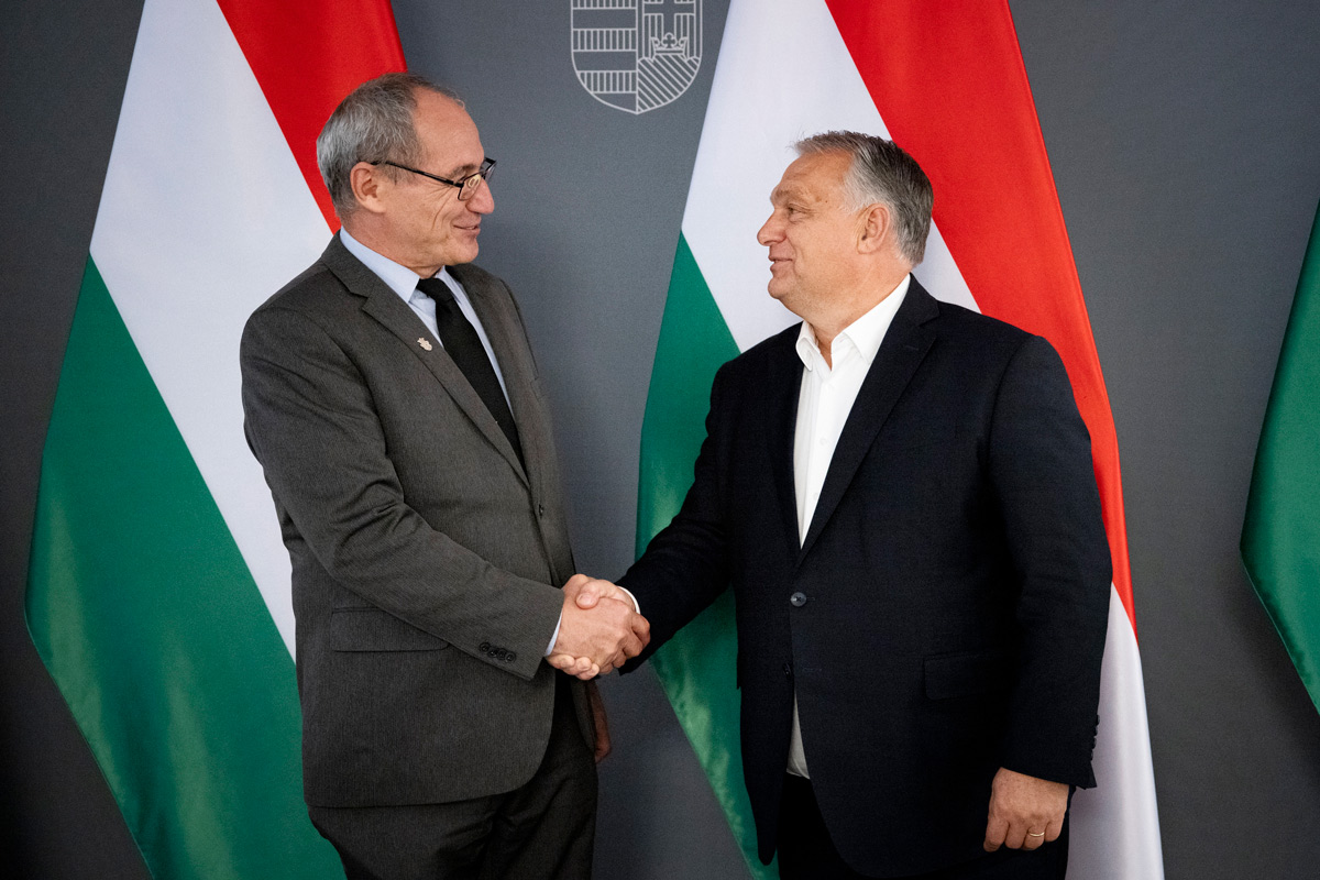 Orbán Viktor az unitárius püspököt fogadta