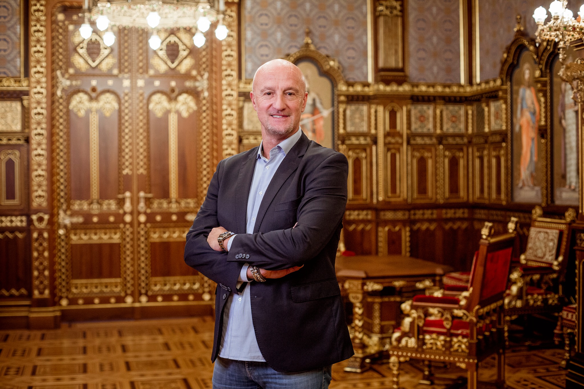 Híres látogatója volt a Budavári Palota Szent István termének