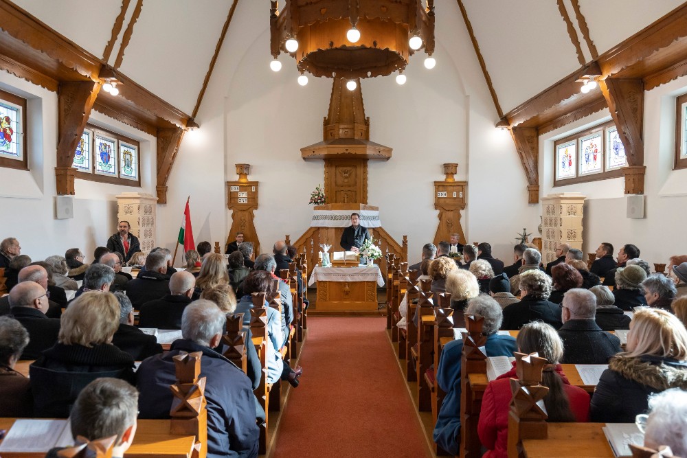 Felavatták a megújult zalaegerszegi református templomot