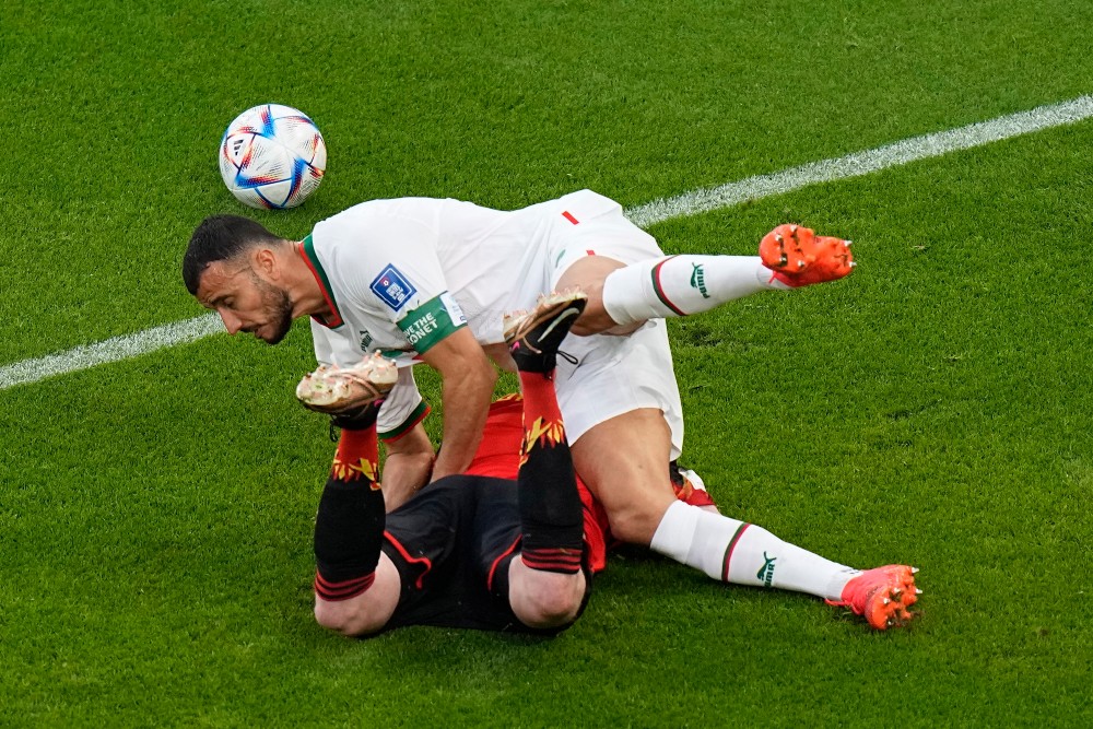 Marokkó kiütötte a belgákat