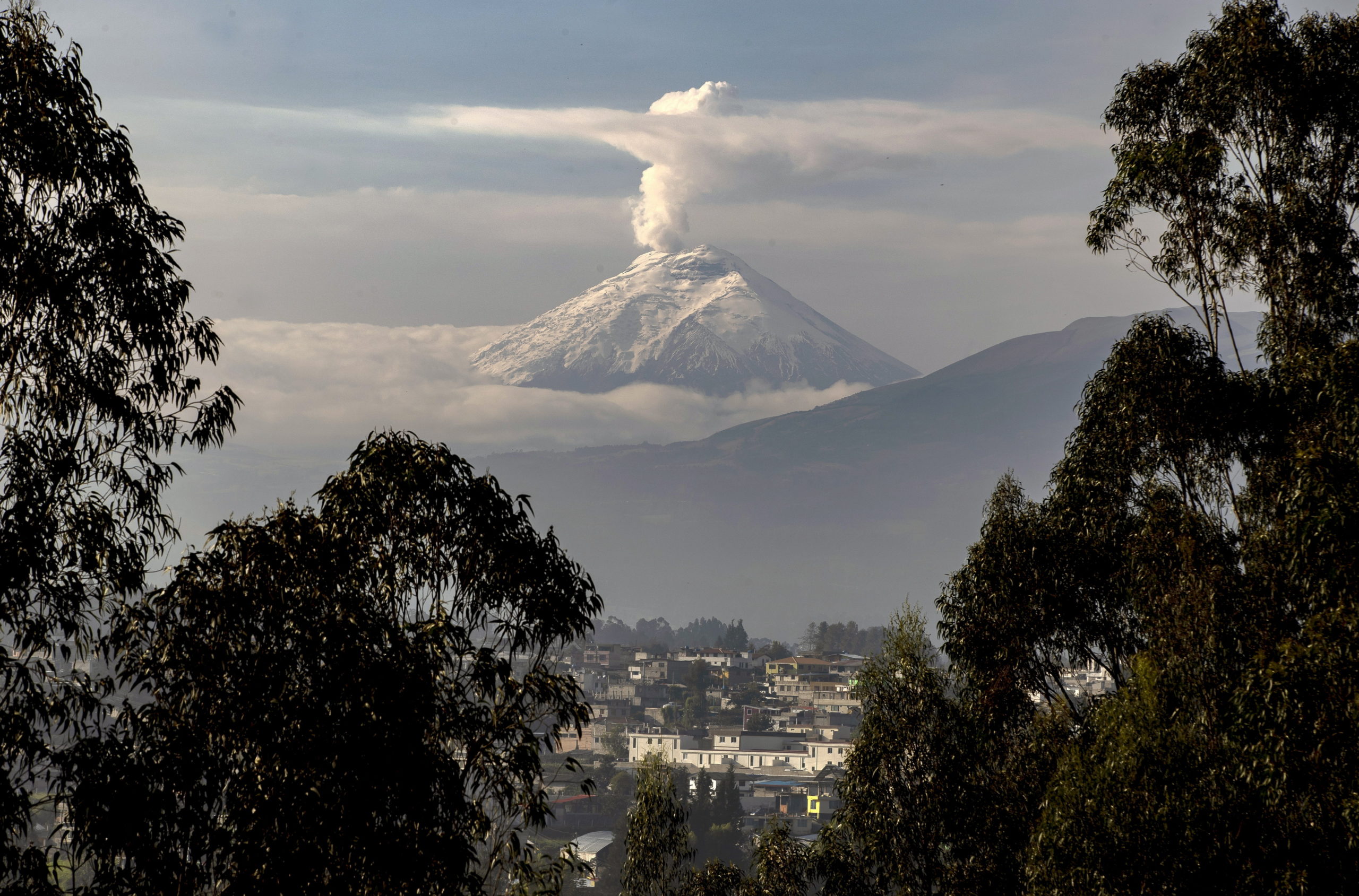 Vulkánkitörés Ecuadorban