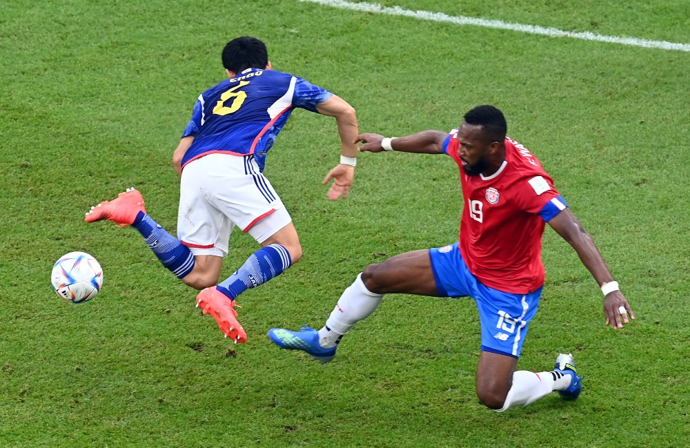 Costa Rica legyőzte a németverő japánokat